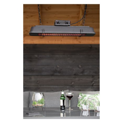 SUNRED | Heater | RD-DARK-VIN25H, Dark Vintage Hanging | Infrared | 2500 W | Number of power levels | Suitable for rooms up to - 6